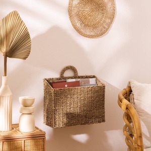 <b>Wall</b>-mounted seagrass <b>storage</b> <b>basket</b> Handmade <b>Storage</b> <b>Basket</b> Wholesale eco-friendly Made Viet Nam - Product Image 2
