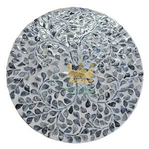 Mesa de centro con Incrustaciones de nácar, muebles vietnamitas hechos a mano únicos para un hogar elegante - Product Image 4