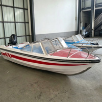 Bateau de pêche et de passagers Grandseaboat d'occasion, durable, 40-60 CV, moteur essence, coque en fibre de verre, modèle 2026, capacité de charge 100-200 kg