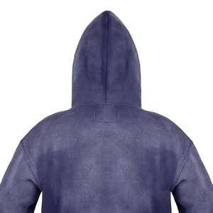 Sweat-shirts à capuche pour hommes de qualité supérieure, effet délavé à l'acide, acceptant logo personnalisé, coupe oversize, effet vieilli, pour femmes - Product Image 3