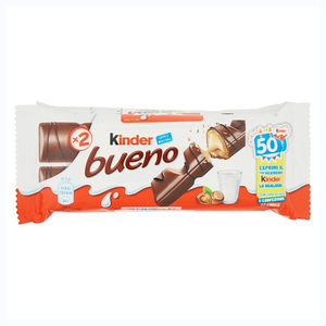 Fine Quality Kinderr Bueno 43g Milk Chocolate Wafer with Creamy Hazelnut Flavor Best Quality Chocolate - Product Image 2
