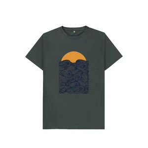 เสื้อยืดผู้ชายคุณภาพสูง 100% ผ้าฝ้ายหวีอย่างดี หนานุ่ม สไตล์สตรีทแวร์ ขายส่ง พร้อมสกรีนโลโก้ตามสั่ง ทรงไหล่ตก - Product Image 3