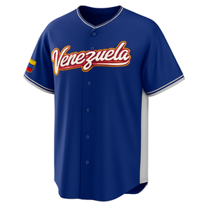 Camiseta deportiva transpirable al por mayor 100% poliéster con estampado digital de manga corta para béisbol - Product Image 4
