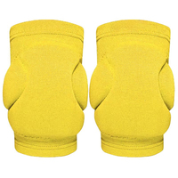 Genouillères courtes personnalisées en éponge respirante de 1 mm d'épaisseur, 100 % polyester, anti-collision, protectrices pour femmes, fitness, volley-ball, danse