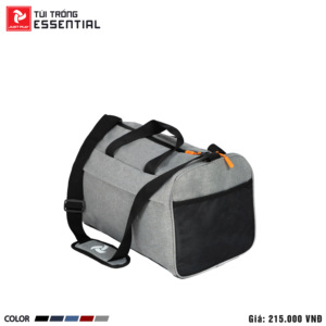Custom OEM JustPlay Essential Gym Sport Duffle Bag with <b>Shoe</b> Pocket Durable Waterproof 600D Polyester Travel Bag - Product Image 5
