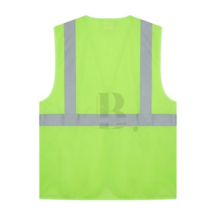 Chaleco de Trabajo de Moda para Hombre, Ropa de Trabajo Reflectante de Alta Visibilidad, Transpirable, de Secado Rápido, con Múltiples Bolsillos, Cómodo y Duradero - Product Image 6