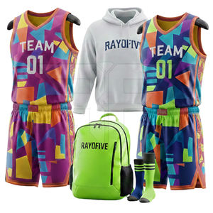 Uniformes de football 7 contre 7 de haute qualité, réversibles, respirants, antibactériens, 100% polyester, design personnalisé, combo avec accessoires - Product Image 4