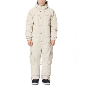 Traje de Esquí Profesional de una Pieza, Impermeable, Cortavientos, Térmico, Mono para Snowboard, Transpirable, para Hombres y Mujeres, Ropa de Invierno para la Nieve - Product Image 1