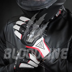 Guantes de cuero cálidos para invierno, guantes transpirables hasta la muñeca, guantes de cuero de estilo sencillo, guantes de cuero para uso diario - Product Image 3