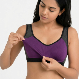 Open Back Sports <b>Bra</b> Women Fitness Workout <b>Bra</b> Breathable <b>Stretch</b> Active Training Running Gym Yoga Performance Wear - Product Image 2