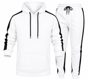 Ensembles de survêtements de football unisexes ajustés, respirants et confortables, avec lettrage, design haut de gamme, pour le printemps, vente en gros - Product Image 2