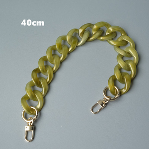 Bolso de Lujo Brillante con Efecto Mármol y Perla para Mujer, con Asa de Resina Gruesa y Correa Cruzada, con Accesorio de Cadena Único - Product Image 2