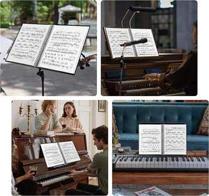 Carpeta Portafolio de 60 Bolsillos con Fundas de Plástico, Libro de Presentación, Carpeta de Archivos de 120 Páginas para Obras de Arte, Partituras y Documentos - Product Image 6