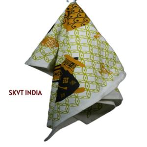 Serviettes de cuisine en coton 100% écologiques en gros, logo imprimé personnalisé, serviettes à thé réutilisables, cadeau promotionnel, serviettes bon marché - Product Image 1