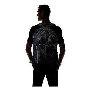 Wholesale Custom Logo Sport <b>Drawstring</b> Backpack Lightweight Waterproof Gym Travel Outdoor Storage <b>Bag</b> With Pockets For Shoes - Product Image 4