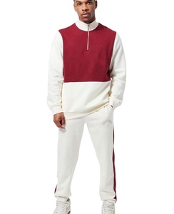 ชุดวิ่งออกกำลังกายสำหรับผู้ชายชุดวอร์มผ้าฝ้ายระบายอากาศสะท้อนแสงออกแบบโลโก้ได้ตามที่ต้องการ - Product Image 1