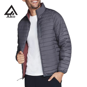 Veste Homme Tendance Décontractée Automne Hiver Nouvelle Collection Veste Bomber Slim Service OEM Personnalisé par AKO - Product Image 1