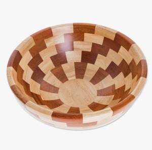 Grand saladier rond en bois multi-usage pour restaurant, buffet et usage domestique au meilleur prix - Product Image 3