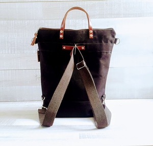 Mochila de Lona y Cuero, Moderna, para Viajes y Portátil, Venta al Por Mayor, Fabricante OEM, LCB-0060 - Product Image 2