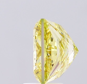 Diamante Cultivado en Laboratorio con Certificación IGI, Corte Princesa de 5.18 CT, Color Amarillo Intenso, Claridad VVS2, CVD LG 670406443, ROYAL GEMS, Joyería - Product Image 2