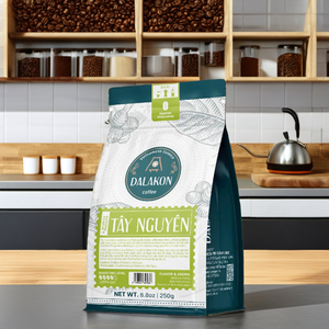 Café en grains Arabica torréfaction italienne, faible MOQ, goût doux, emballage premium, prêt pour l'OEM et l'exportation, Vietnam - Product Image 1