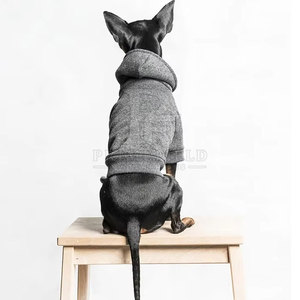 Sweats à capuche pour animaux tendance en tissu respirant – Vêtements d'hiver pour animaux de compagnie, parfaits pour les promenades décontractées en extérieur et le confort quotidien - Product Image 5