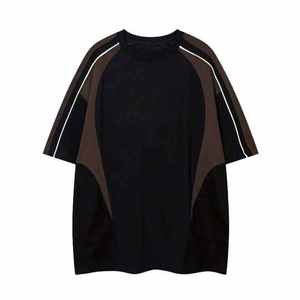 เสื้อยืดปักลายพัฟพริ้นท์สำหรับผู้ชาย ออกแบบโลโก้เองได้ ด้านหน้าและด้านหลัง เนื้อผ้านุ่ม - Product Image 1