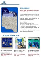 RIZ JASMINE MILAGROSA 5%, RIZ BLANC PARFUMÉ EMBALLAGE 1KG 5KG 25KG 50KG SAC, RIZ AU JASMIN EN GROS
