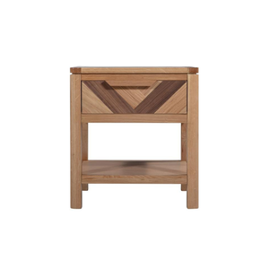 Table de chevet en bois massif de la collection MARS au design contemporain pour chambre à coucher - Prix de gros - Product Image 1