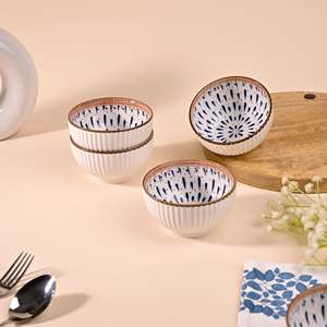 Juego de 4 Tazones de Porcelana Estilo Bohemio Monsoon Dreamscape, Ecológicos y Resistentes al Calor, para Servir Pasta y Otros Alimentos - Product Image 5
