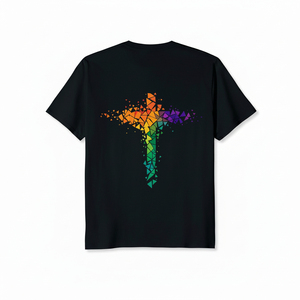 เสื้อยืดคอกลมแขนสั้นทรงปกติผ้าฝ้าย 100% พิมพ์ลายแบบเรียบง่าย เป็นมิตรกับสิ่งแวดล้อม สไตล์ลำลองสำหรับผู้ชาย น้ำหนัก 240 กรัม แบรนด์สั่งทำพิเศษ - Product Image 2