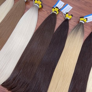 Luxury Customized Virgin Vietnamese Straight Remy Hair <b>Extensions</b> Double Drawn Bulk Human Hair <b>for</b> <b>Braiding</b> - Product Image 2