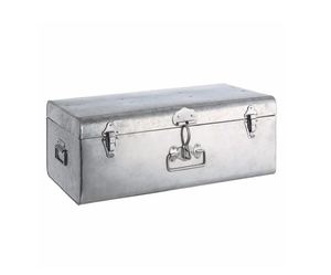 High Quality Yellow Metal <b>Storage</b> Box Rectangular Hinged Lid 1 Layer for Sundries Corner <b>Storage</b> <b>Chest</b> Trunks - Product Image 4