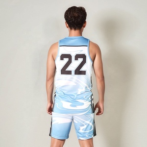 Uniforme de Baloncesto Personalizado por Sublimación, Tallas Grandes, MOQ Bajo, Conjunto de Uniforme de Equipo, Ropa de Baloncesto Transpirable - Product Image 2