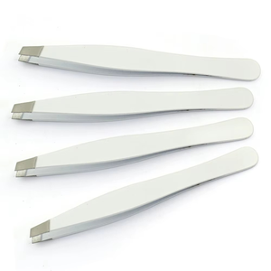 Pinza de Precisión para Cejas de Acero Inoxidable Premium, Herramienta para Depilación Facial Suave, Ecológica y Ligera - Product Image 2