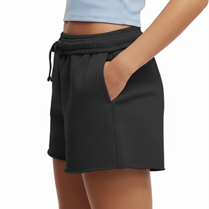 Shorts Bermuda en Coton Respirant pour Femme, Personnalisables, avec Cordon de Serrage et Deux Poches Latérales – Idéal pour l'Été (Vente en Gros) - Product Image 2