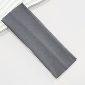 Wholesale Personalized <b>Headbands</b> Wide Solid Color Facial GYM Yoga Hairband Custom LOGO Elastic <b>Sports</b> <b>Headband</b> Sweatband - Product Image 5