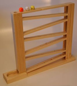 Wooden <b>marble</b> <b>run</b> toy wooden ball track <b>marble</b> <b>run</b> tower kids <b>marble</b> <b>run</b> game wooden rolling ball track Montessori <b>marble</b> game - Product Image 4