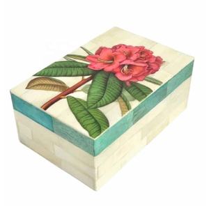 Caja de Almacenamiento de Joyería Moderna Rectangular de Madera y Hueso Hecha a Mano, Precio de Mayoreo - Product Image 3