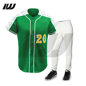 Ensemble uniforme de baseball pour hommes et femmes, maillot et pantalon imprimés - Product Image 5