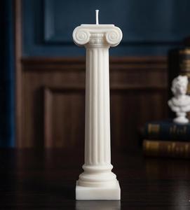 Classical Column Wax Candle for Home Decor Wedding Gift Roman Pillar Candle Decorative Scented Candle Luxury Sculpture Candles - Product Image 4