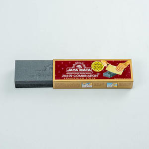 Pierre à aiguiser combinée JAYA MATA JM108, double face, multi-grains, carbure de silicium, aiguiseur de couteaux manuel - Product Image 3