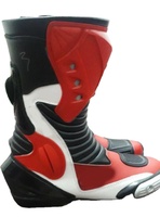 Chaussures de moto tout-terrain en cuir respirant et imperméable pour hommes Air Flow Enterprises AFE-MBSM-009, toutes saisons, OEM/ODM