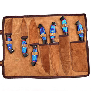 Damascus Steel Chef <b>Knife</b> Set Professional Kitchen <b>Knives</b> Durable <b>Blade</b> Ergonomic Handle For Home Restaurant Cooking - Product Image 4