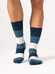 Calcetines de Vestir para Hombre OEM 2026 ML-147, de Algodón Peinado, 100% Algodón, con Rayas, Envío Gratis - Product Image 3