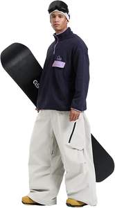 Pantalones de Snowboard Personalizados para Hombre, Impermeables, Resistentes al Viento, con Calefacción, Chaqueta de Esquí Deportiva para Exteriores - Product Image 5