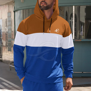 Nuevo Conjunto Deportivo para Hombre, Color Personalizado, 100% Algodón, Transpirable, Estilo Sudadera con Capucha para Invierno, en Venta - Product Image 4