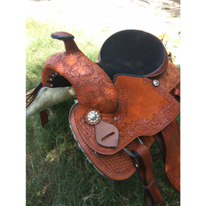 Nueva Silla de Montar Occidental Artesanal de Alta Calidad para Caballos, de Cuero Genuino, para Trabajo en Rancho - Product Image 5