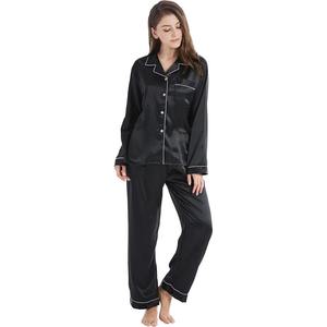 Ensemble de vêtements de nuit en velours de soie et coton de qualité supérieure pour femmes, nouvelle arrivée, robe de nuit respirante, ensemble de pyjama pour femmes, coupe douce - Product Image 1