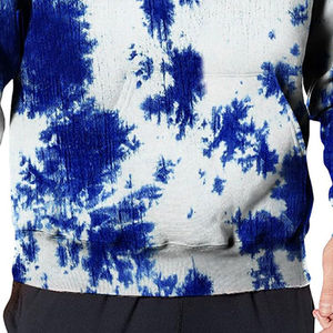 Sweat à capuche tie-dye pour homme, coupe classique, 100 % coton, OEM, automne, écologique, avec poche, respirant, confortable, haute qualité, nouvelle arrivée - Product Image 6